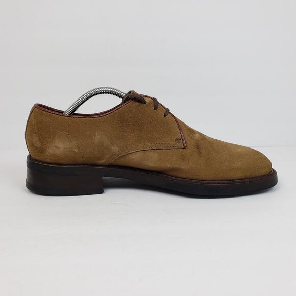 To Boot New York Adam Derrick Mens Size 10.5 Tan Suede Italy Made Oxford Shoes main image 11
